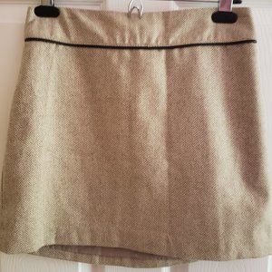 Old Navy wool miniskirt 60s skirt size 2
